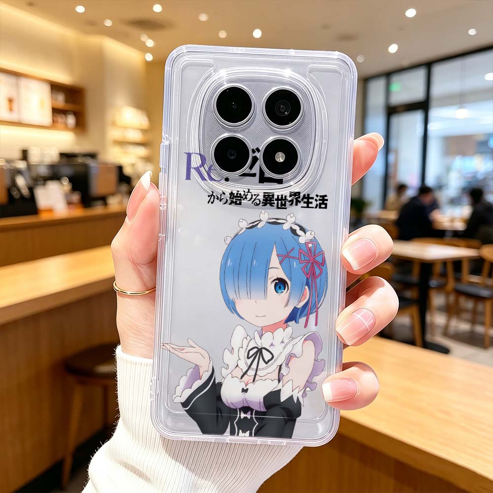 Xiaomi Poco X6 - Cover Protettiva Trasparente per Telefono con