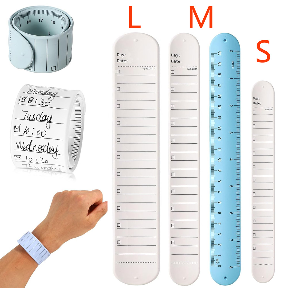 Silicone Band Replacement - Braccialetto in silicone con blocco note,