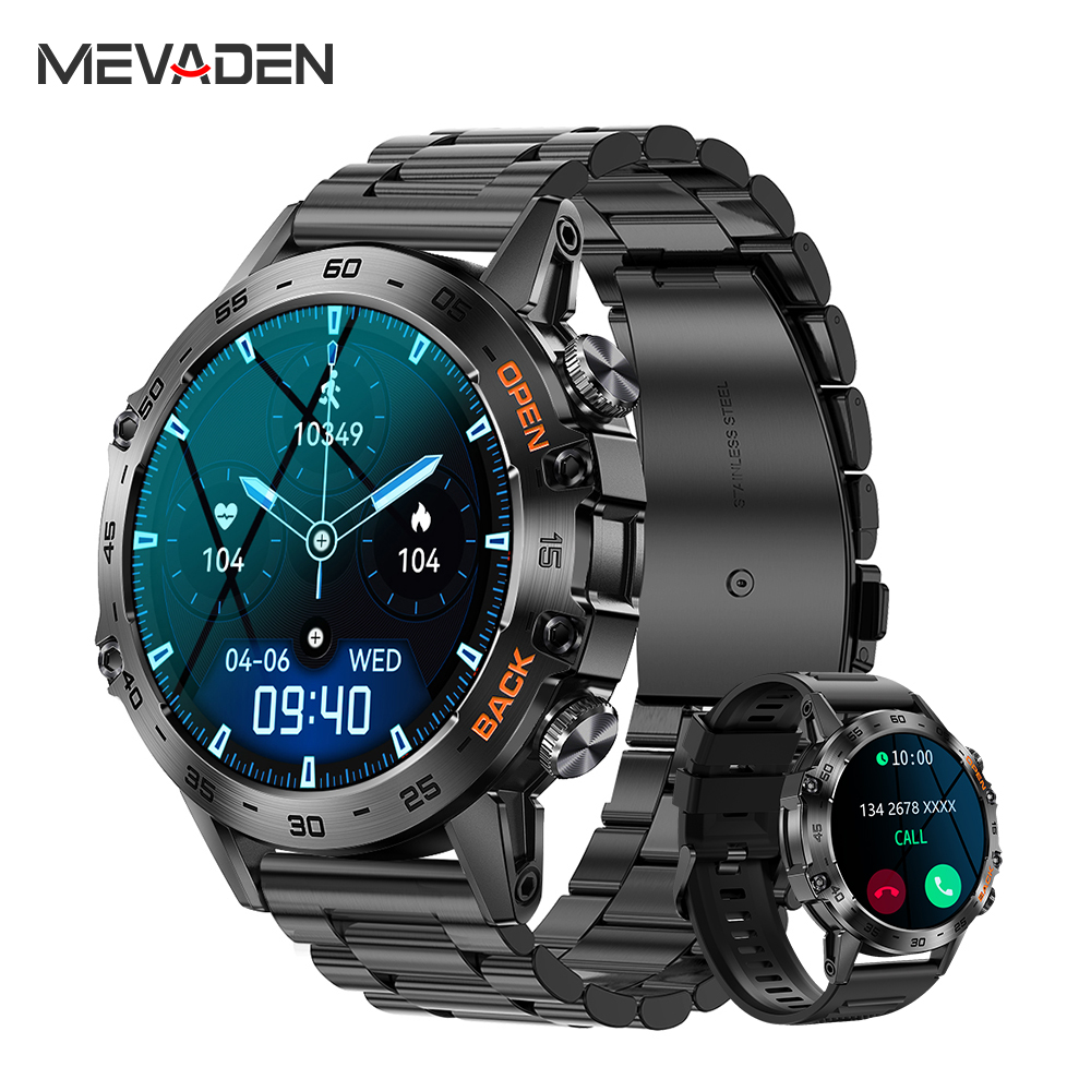 Smartwatch Faces - MEVADEN Steel 1.39 pollici Smartwatch di