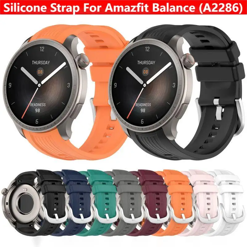Amazfit Smartwatch Accessories - Cinturino in silicone per smartwatch Amazfit