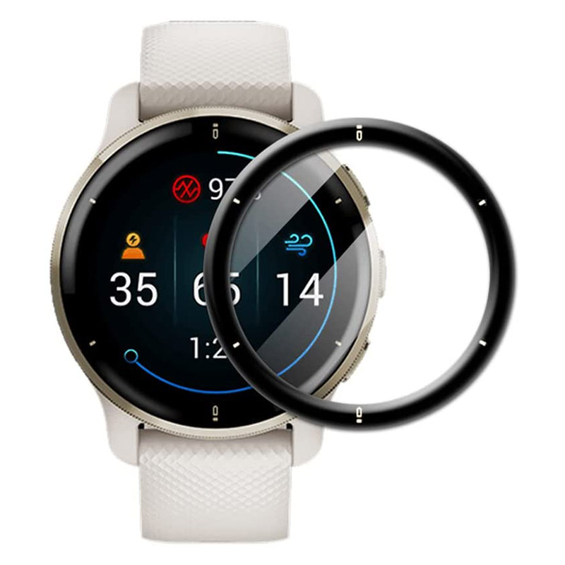 Garmin Smartwatch Accessories - Pellicola protettiva con bordo curvo 3D