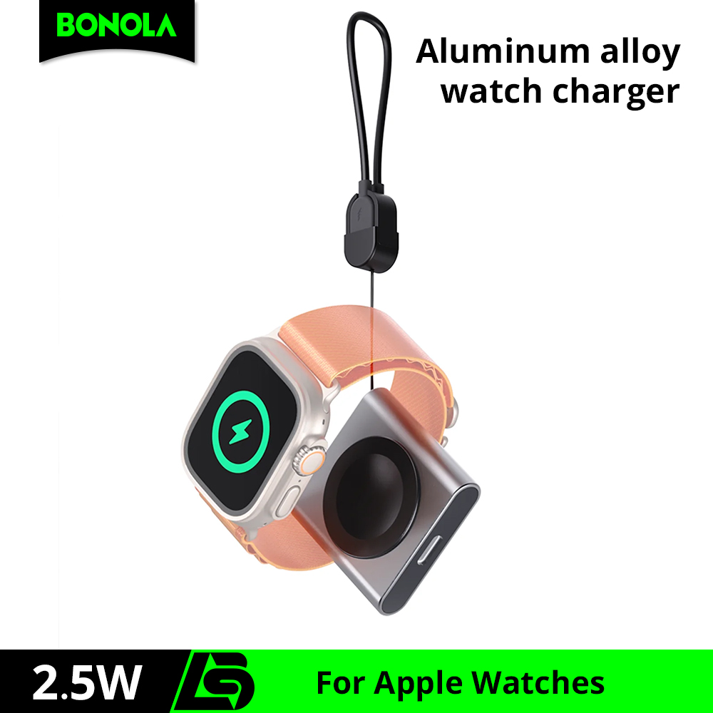 Wireless Charger Watch - Bonola Caricabatterie wireless per orologio magnetico