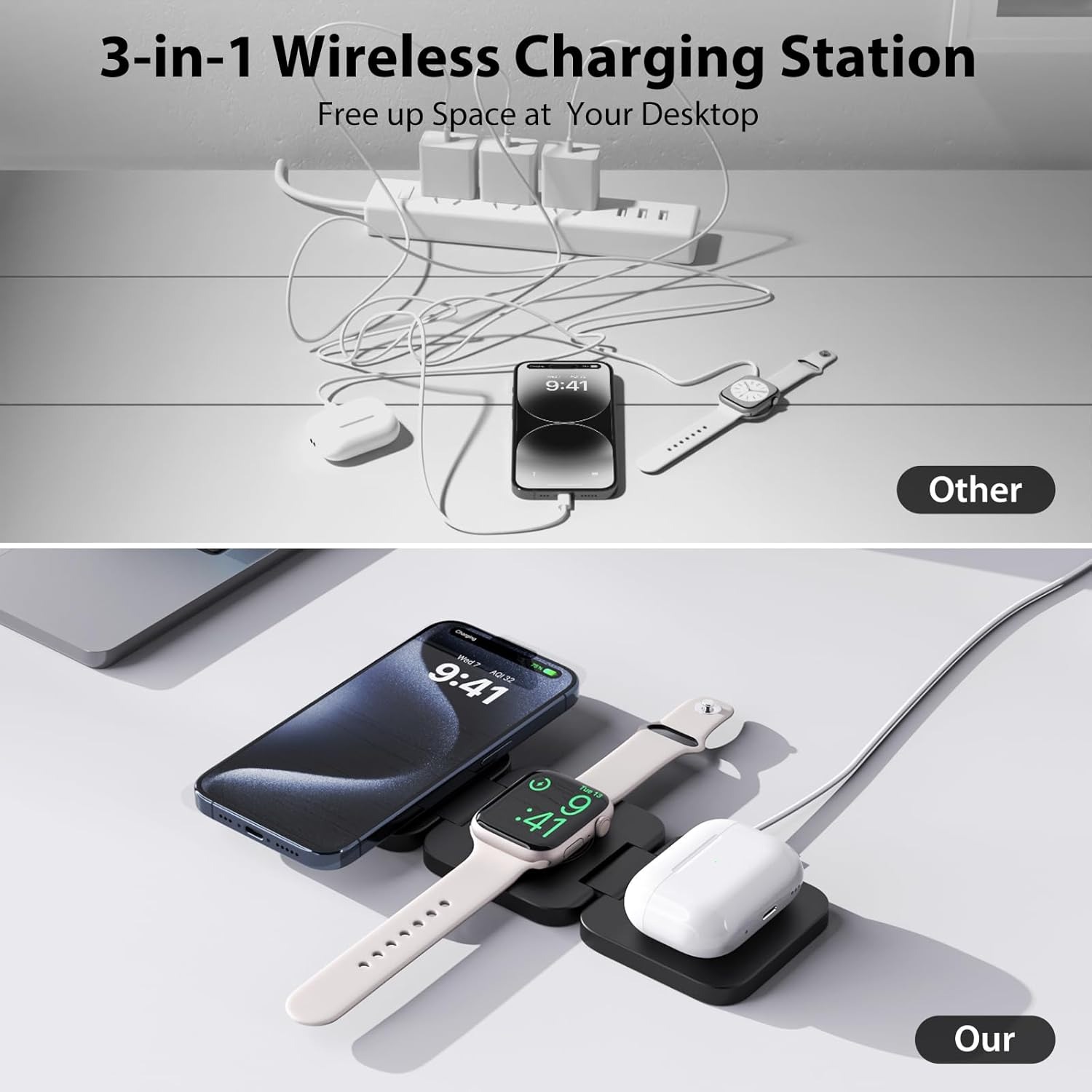 Caricabatterie wireless veloce - Wireless Charger Watch recensione e prezzo