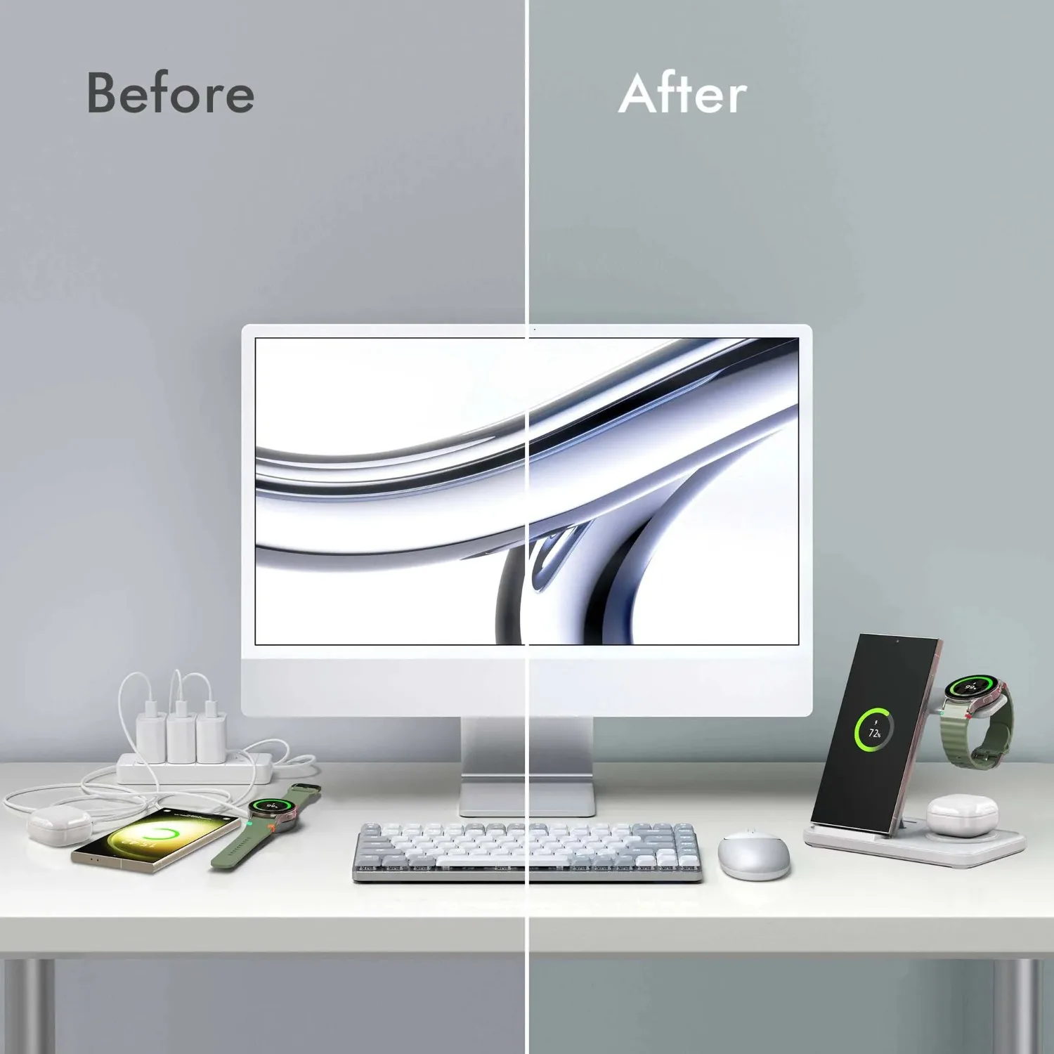 Stazione di ricarica wireless  - Wireless Charger Watch recensione e prezzo