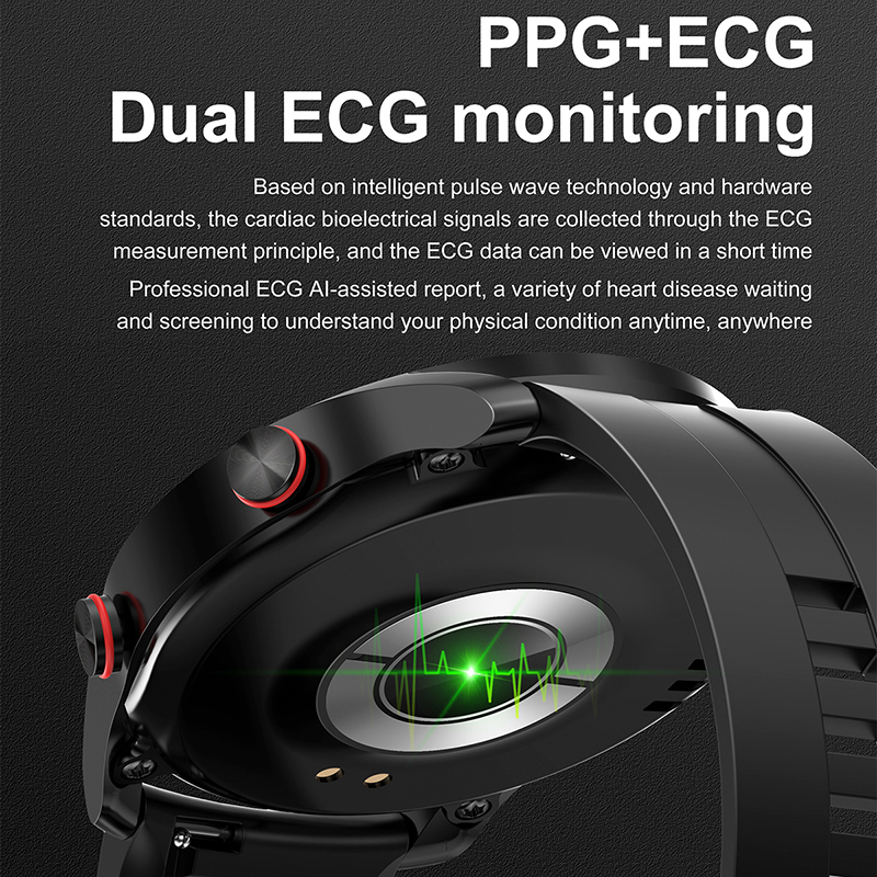 ECG + PPG Chiamata Bluetooth S - Smartwatch Faces recensione e prezzo