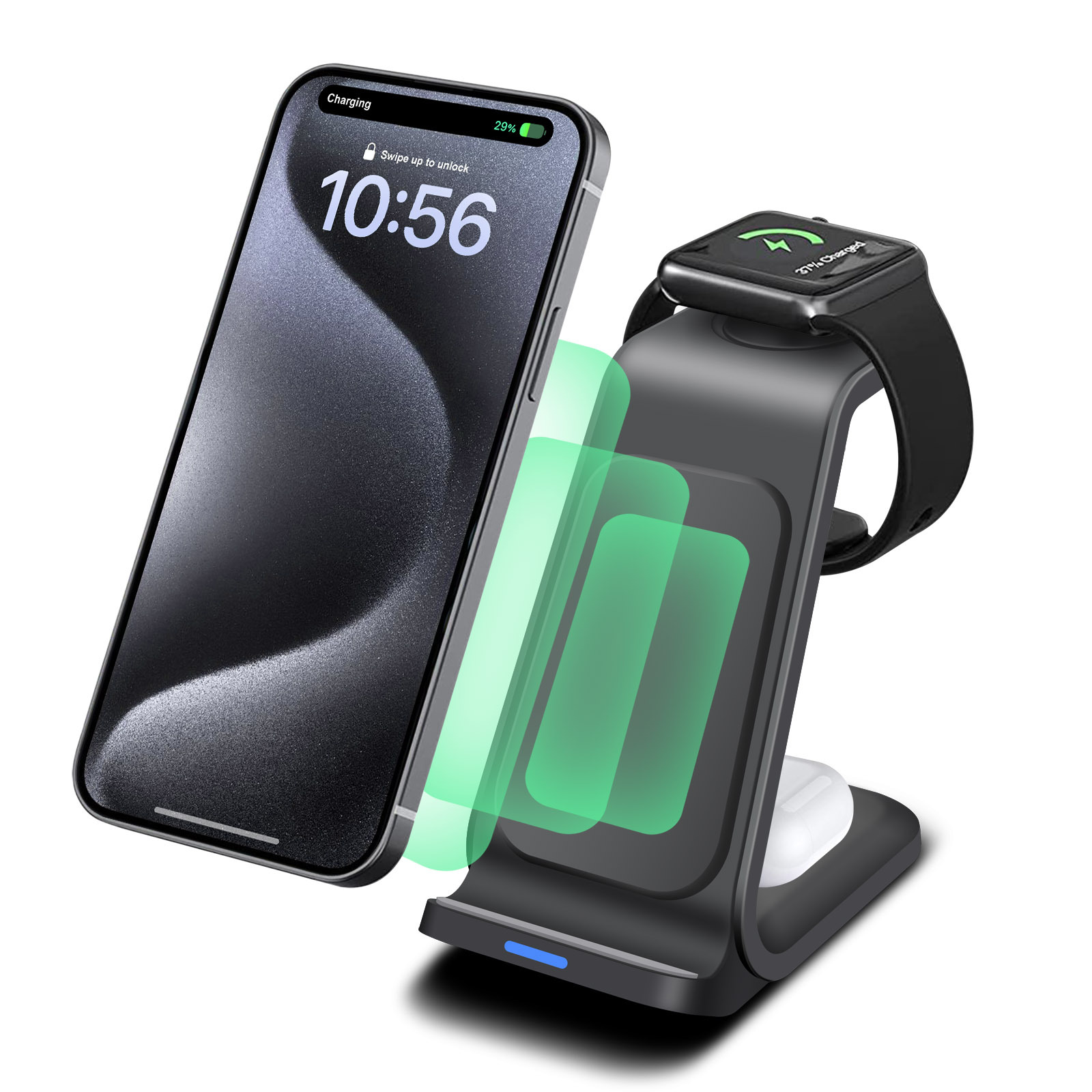 Stazione di ricarica 3 in 1 pe - Smartwatch X recensione e prezzo