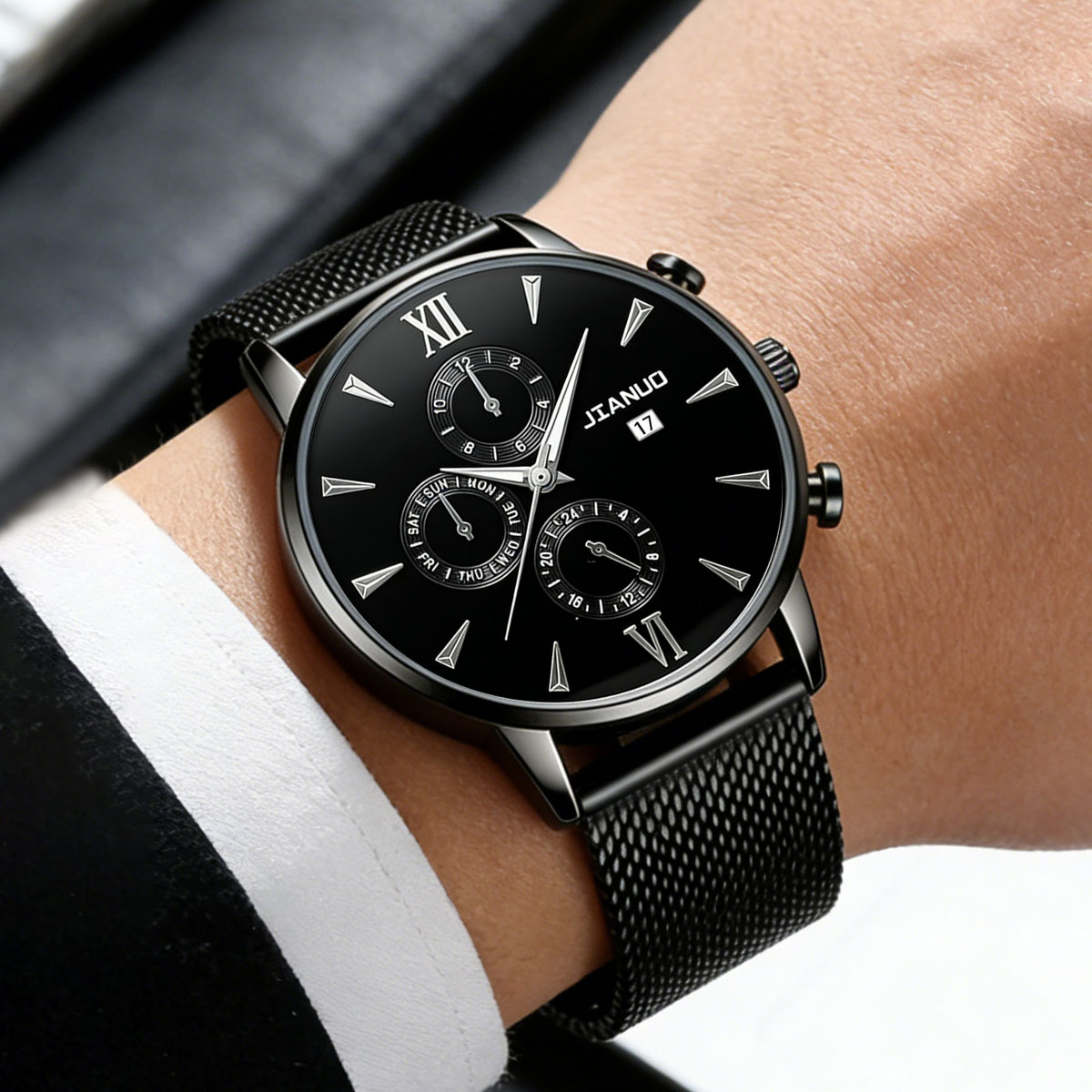 Orologio da Polso da Uomo alla - Stainless Mesh Band recensione e prezzo