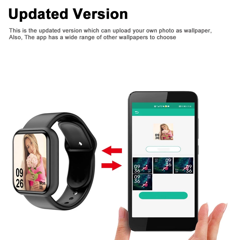 Smart Watch per uomo donna mod - Silicone Band Replacement recensione e prezzo