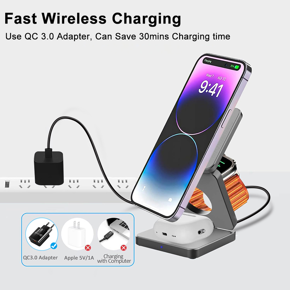 Caricabatterie wireless Stazio - Wireless Charger Watch recensione e prezzo