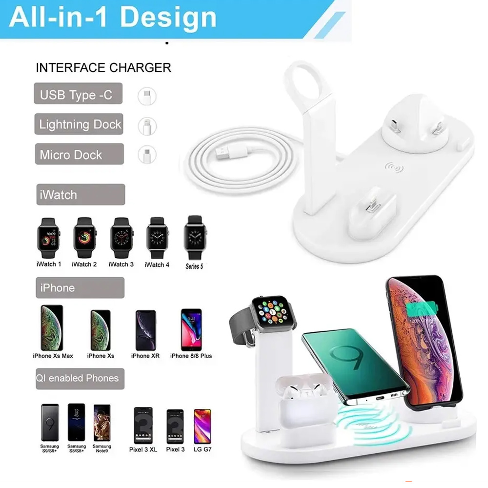 Base di Ricarica Wireless 7 in - Wireless Charger Watch recensione e prezzo
