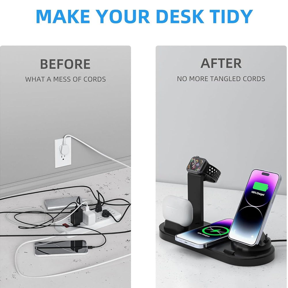 Base di Ricarica Wireless 7 in - Wireless Charger Watch recensione e prezzo