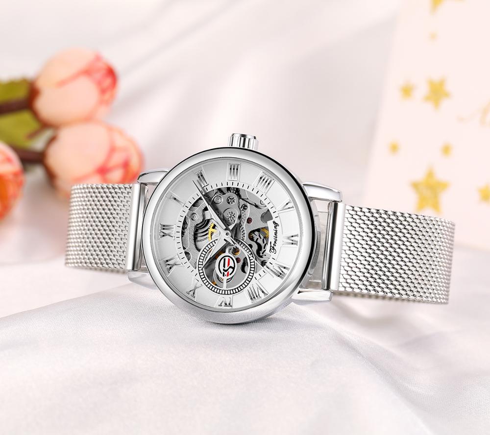 Reloj Mujer FORSINING Orologio - Stainless Mesh Band recensione e prezzo