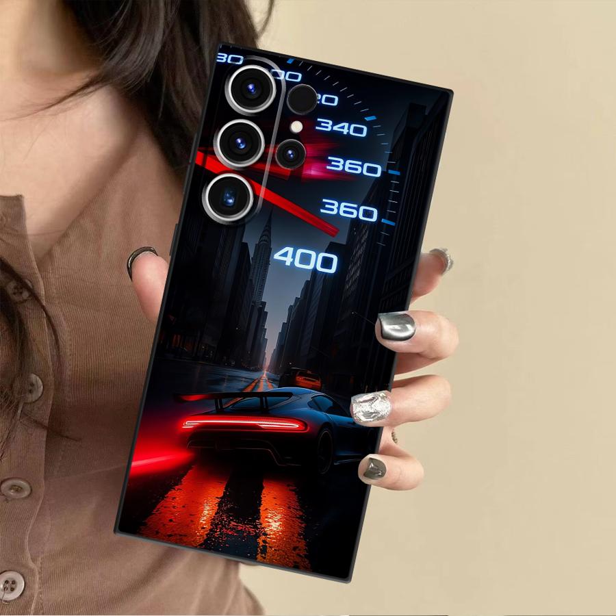 Custodia Rossa con Motivo Auto - Samsung Galaxy S25 recensione e prezzo