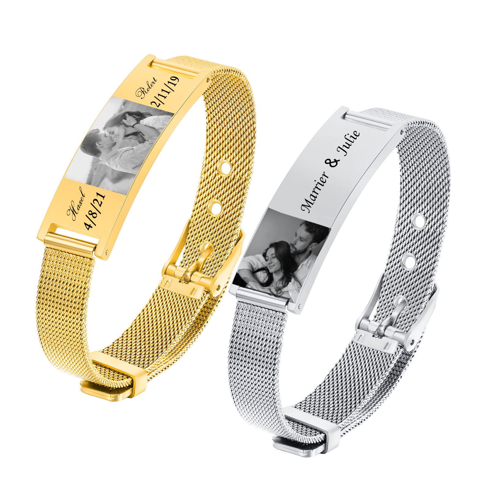 Bracciale ID personalizzato pe - Stainless Mesh Band recensione e prezzo