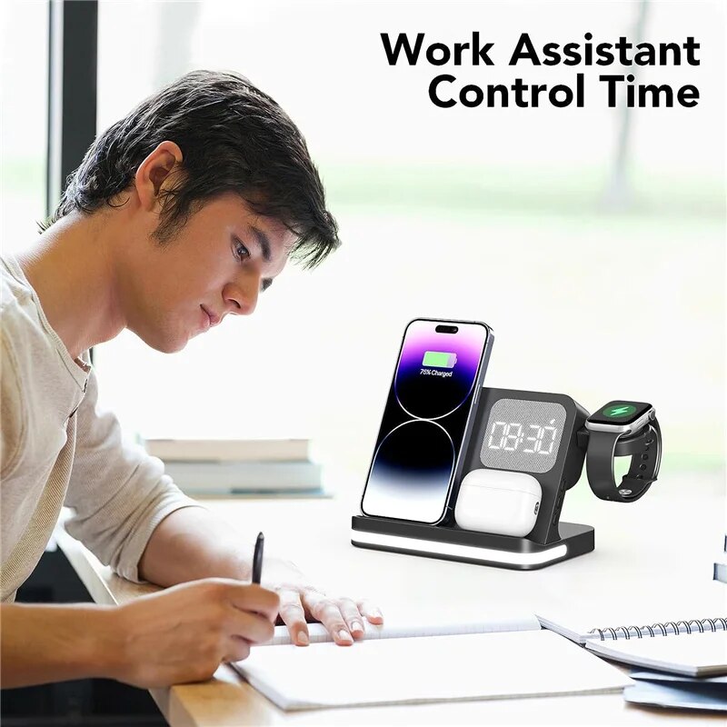 Supporto per caricabatterie wi - Wireless Charger Watch recensione e prezzo