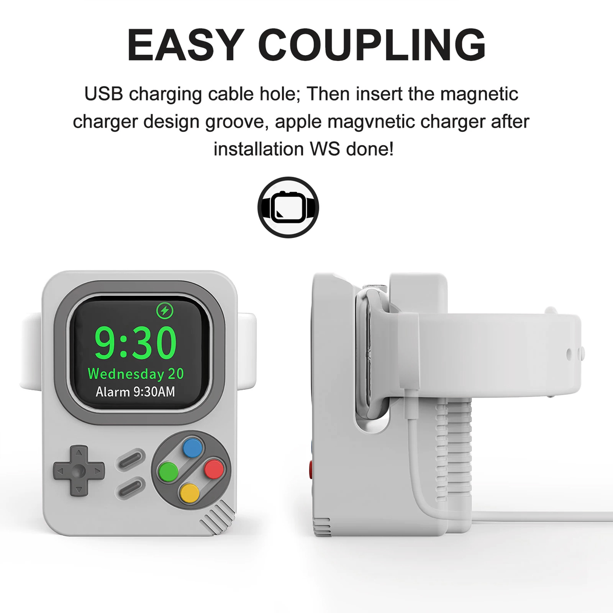 Supporto da scrivania per cari - Watch Charging Dock recensione e prezzo