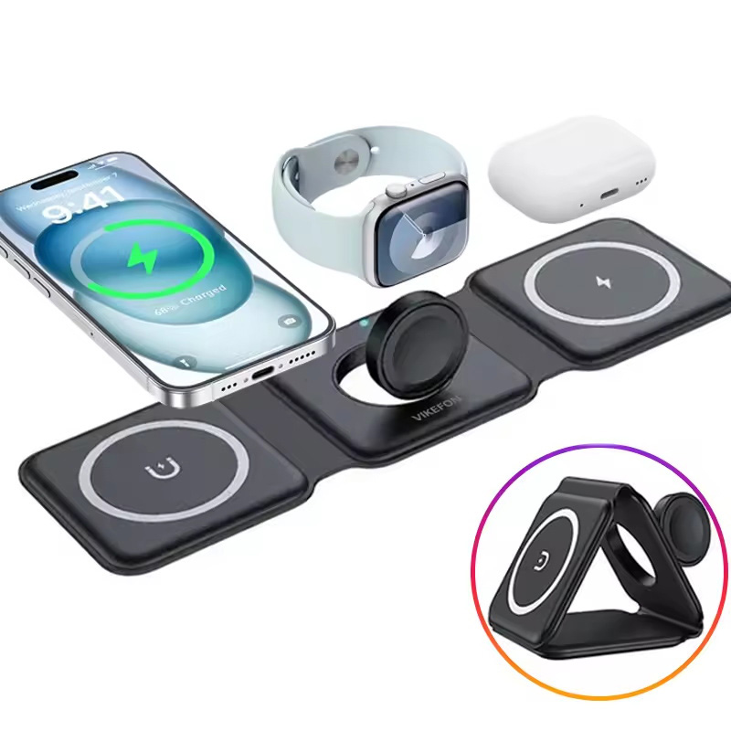 Caricabatterie wireless pieghe - Wireless Charger Watch recensione e prezzo