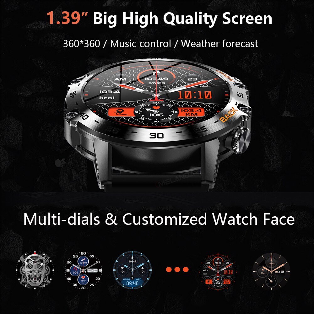 MEVADEN Steel 1.39 pollici Sma - Smartwatch Faces recensione e prezzo