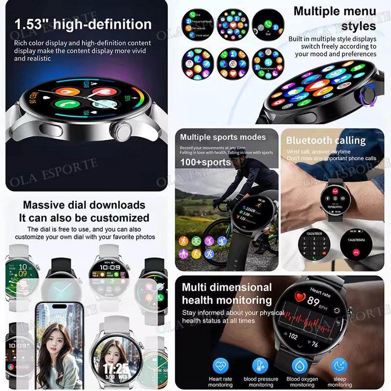 Nuovo Smartwatch per Uomo e Do - Smartwatch Faces recensione e prezzo