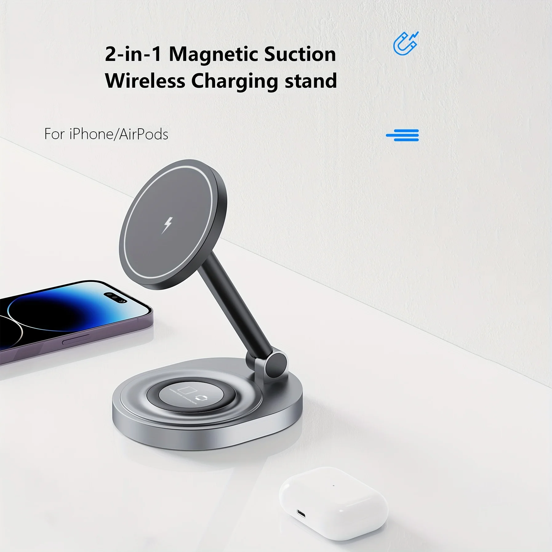 Supporto per caricabatterie wi - Wireless Charger Watch recensione e prezzo