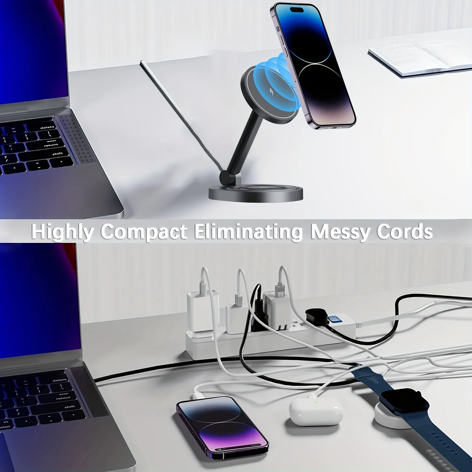 Supporto per caricabatterie wi - Wireless Charger Watch recensione e prezzo
