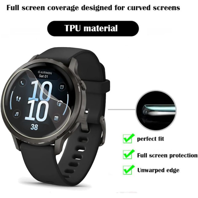 1-3PCS Protezione Dello Scherm - Garmin Smartwatch Accessories recensione e prezzo