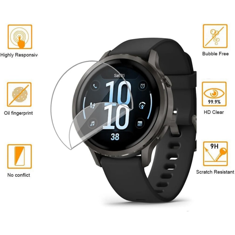1-3PCS Protezione Dello Scherm - Garmin Smartwatch Accessories recensione e prezzo