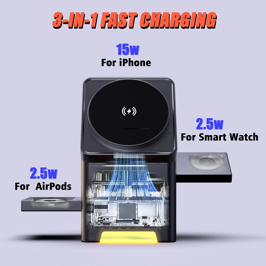 Caricatore Wireless Magnetico  - Wireless Charger Watch recensione e prezzo