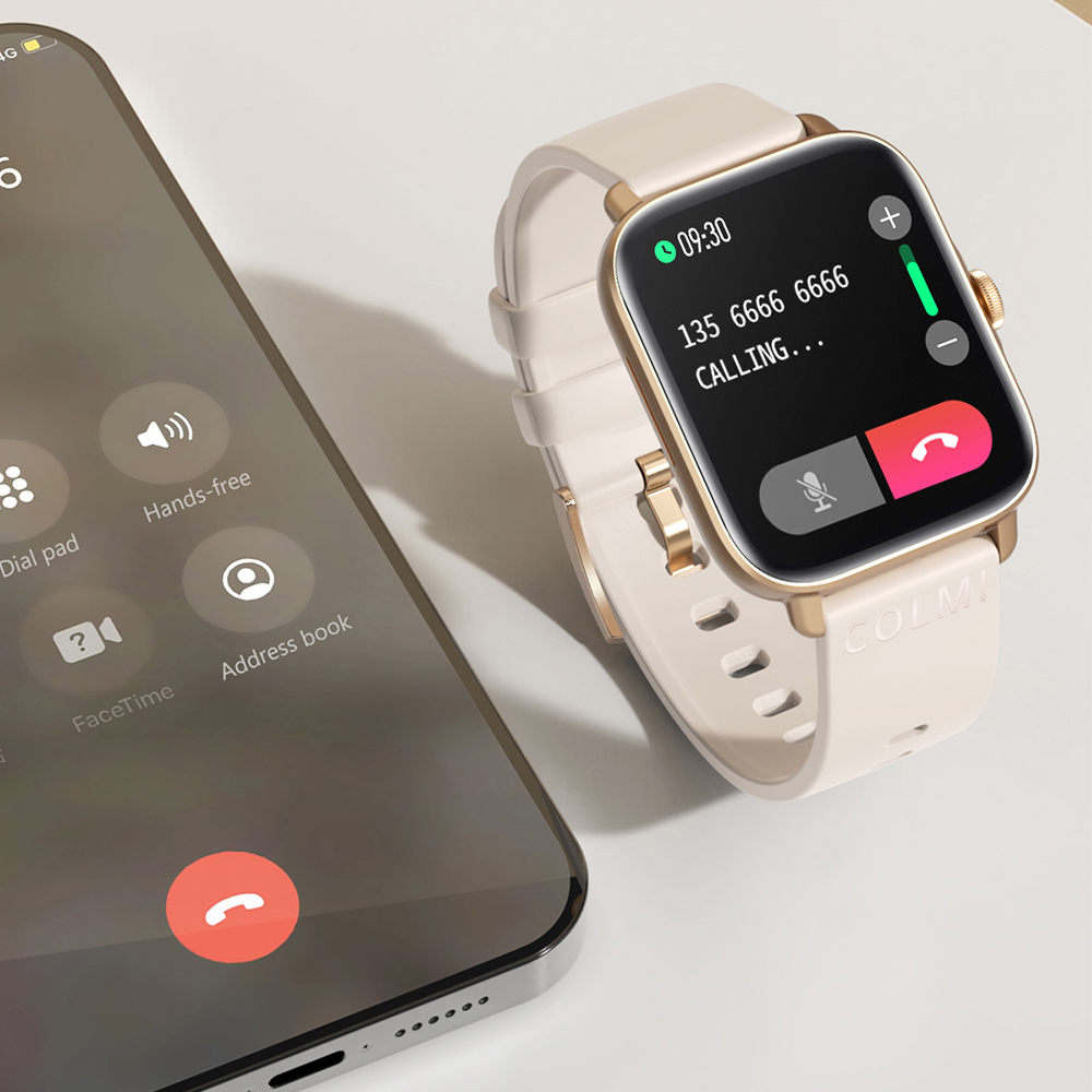 COLMI P28 Plus Bluetooth rispo - Smartwatch Faces recensione e prezzo
