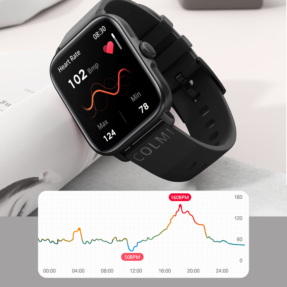 COLMI P28 Plus Bluetooth rispo - Smartwatch Faces recensione e prezzo